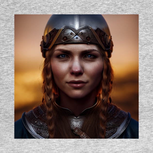 Viking Shield Maiden by Grassroots Green